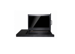 1U rack mount 21.5" LED KVM switch 16 ports HDB-15 with touch pad+Mouse - AL-V2116P